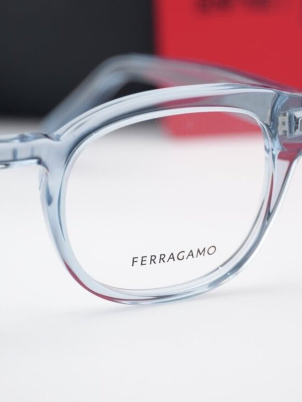 Salvatore Ferragamo SF3033 450 Square Eyeglasses 50mm – Azure - Picture 2 of 9
